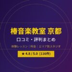 椿音楽教室 京都の口コミ・評判